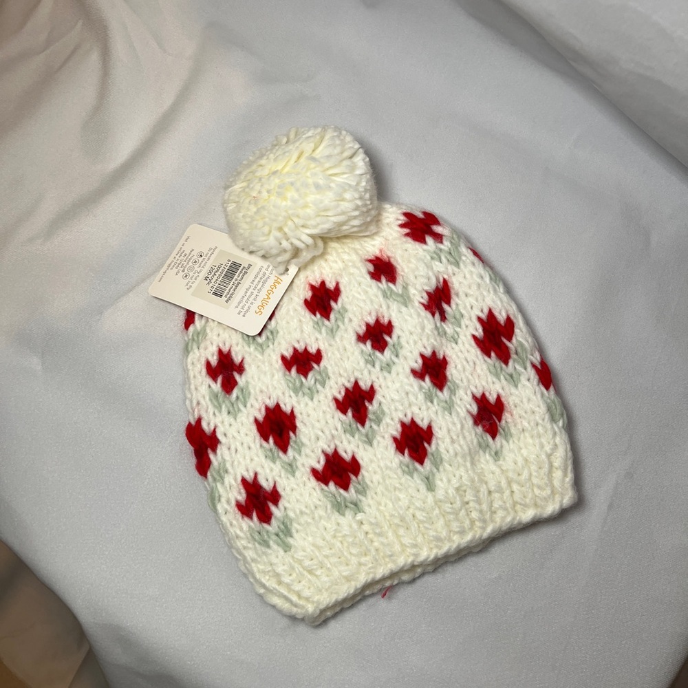 Huggalugs Bitty Blooms Red Hat